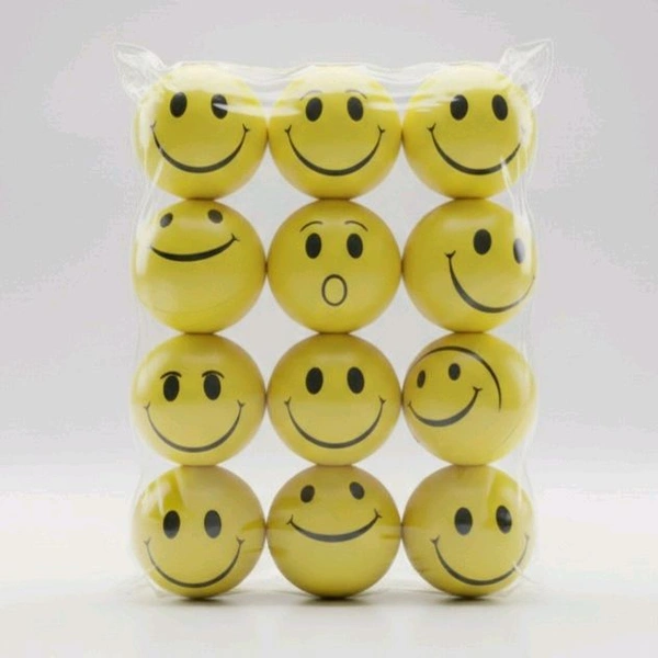 Smiley Spunch Multi Use Ball- Mrp 20 Price 10/ Psc [Pack of 12pcs]