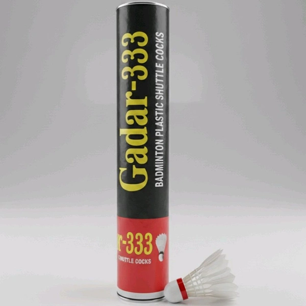 Gadar Normal Quality Plastic Badminton Shuttlecock- Price4/Pcs [Pack of 10pcs]