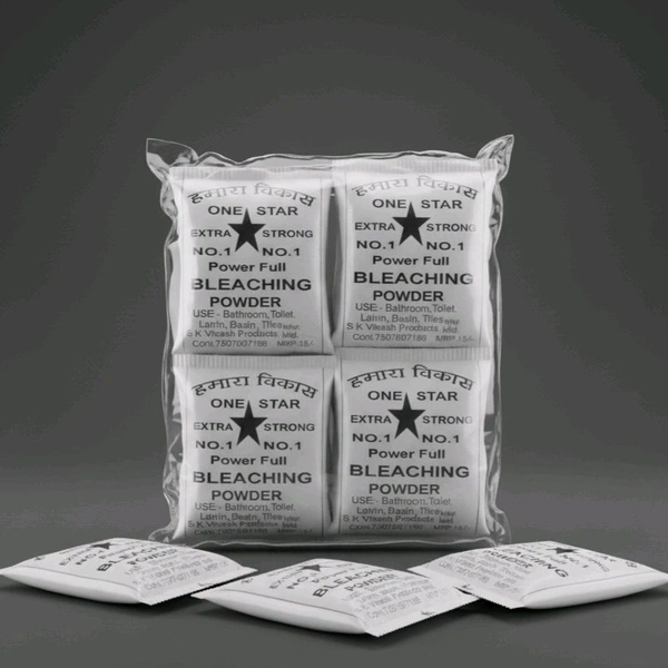 Hamara Vikas Powerful Bleaching Powder- Mrp15, Price 6/Pcs [Pack of 12pcs]