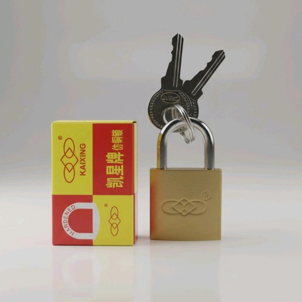 Imitation Copper Lock With 2 Keys Size 25mm