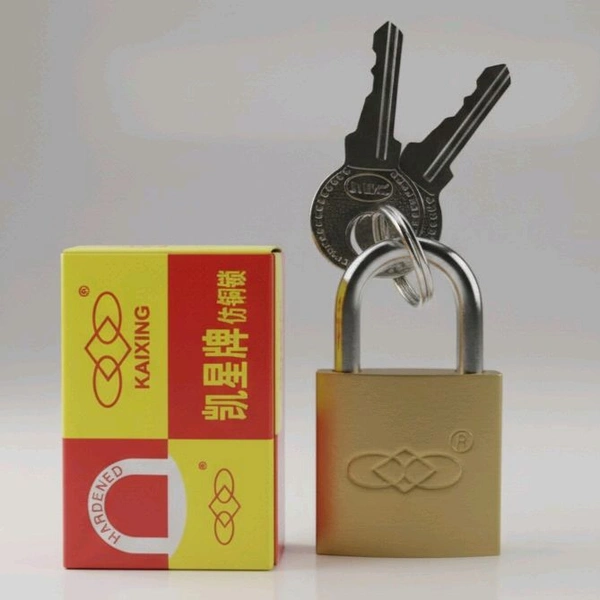 Imitation Copper Lock With 2 Keys Size 32mm