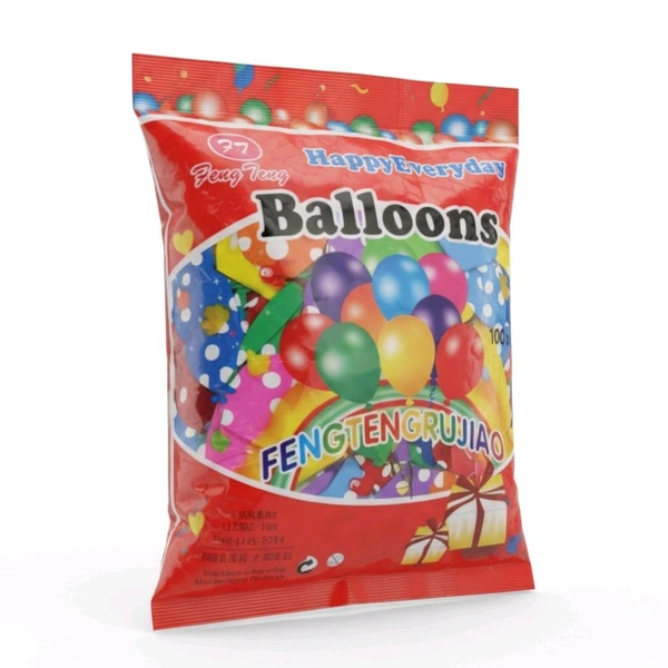 Dot Multi Colour Balloon Big Size- [Pack of 95 Balloons]