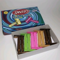 Santro Plastic Safety Shaving Razor- Price 3/Pcs [Pack of 20pcs]