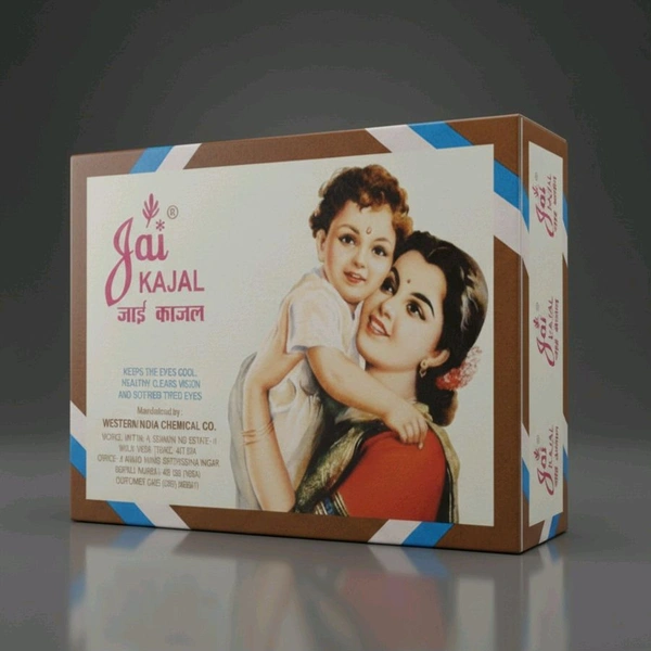 Jai Kajal Black Specially For Babies- Mrp30, Price24/Pcs [Pack of 10pcs]