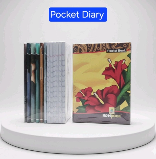 Regular Pocket Diary- 5/Pcs [Pack of 10 Diary]