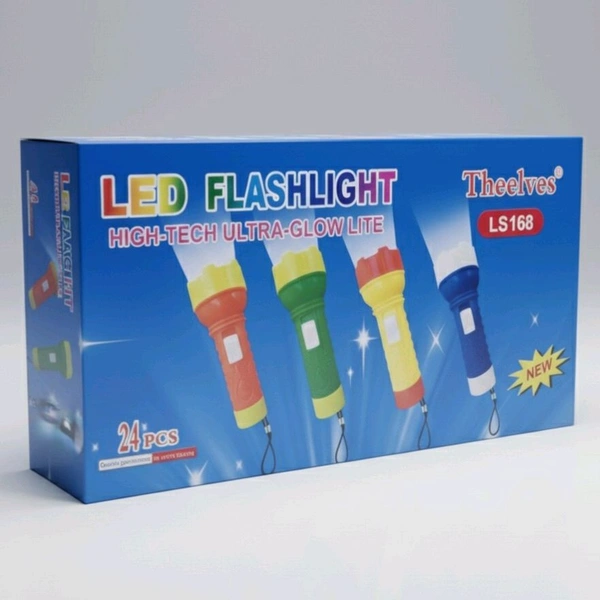 Led Flashlight Keychain Torch Small- Price 16/Pcs [Set of 12pcs] - 12pcs = 1set