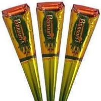 Bansuri Satrang Mehandi Cone Big- MRP 15, Price 6.5/pcs [Pack of 12pcs] - 12pcs × 1box