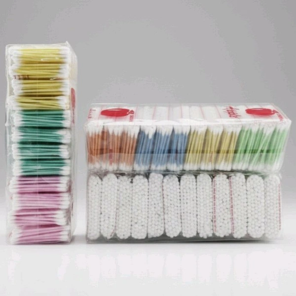 Regular Plastic Ear Buds-Mrp 10, Price 5/Pcs [Pack of 12]