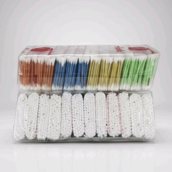 Regular Plastic Ear Buds-Mrp 10, Price 5/Pcs [Pack of 12]