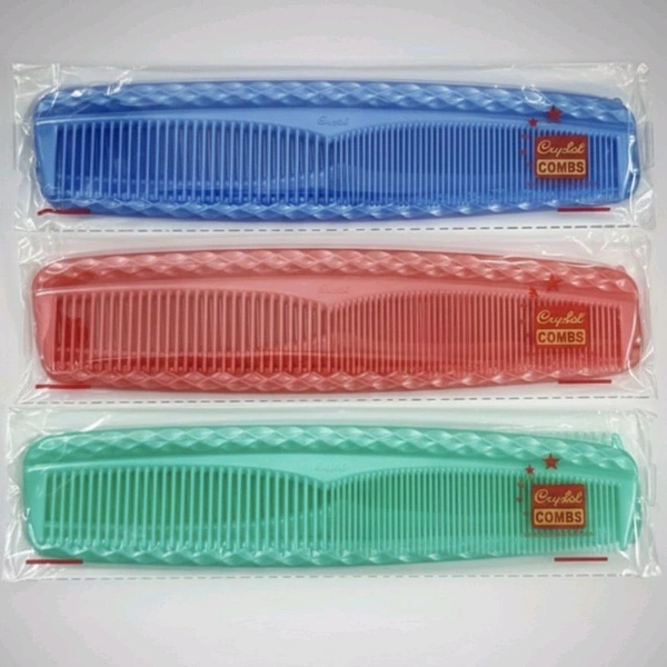 Crystal Brand Double Diamond Ladies Comb- Price6/Pcs [Pack of 12pcs]