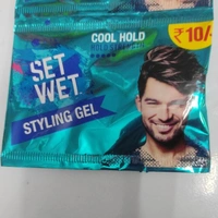 Set Wet Styling Gel Pouch- Mrp10, Price9/Pcs [Pack of 12pcs]