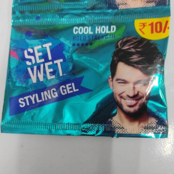 Set Wet Styling Gel Pouch- Mrp10, Price9/Pcs [Pack of 12pcs]
