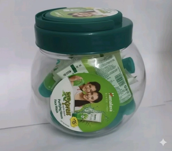Himalaya Neem Facewash 15ml- Mrp 20, Price 16.5/pcs [Pack of 12pcs]