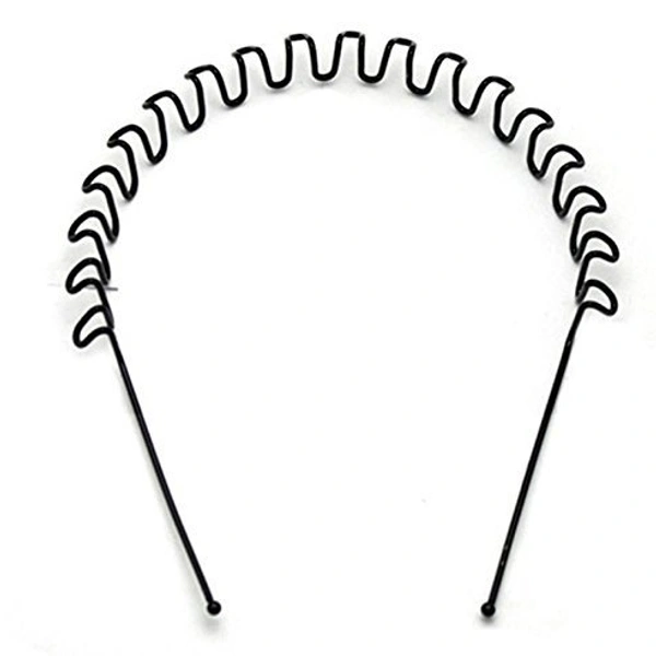 Zig Zag Hairband- Price 5/Pcs [Pack Of 12 ]