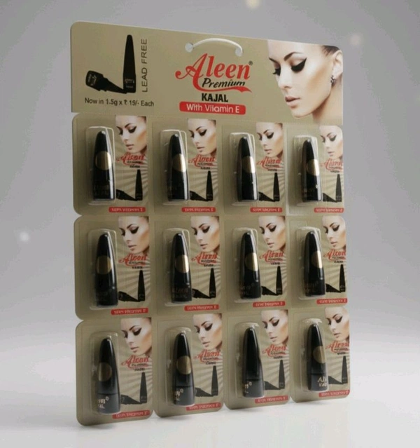 Aleen Premium Kajal Folder- Mrp10, Price6/pcs [Pack of 12pcs]