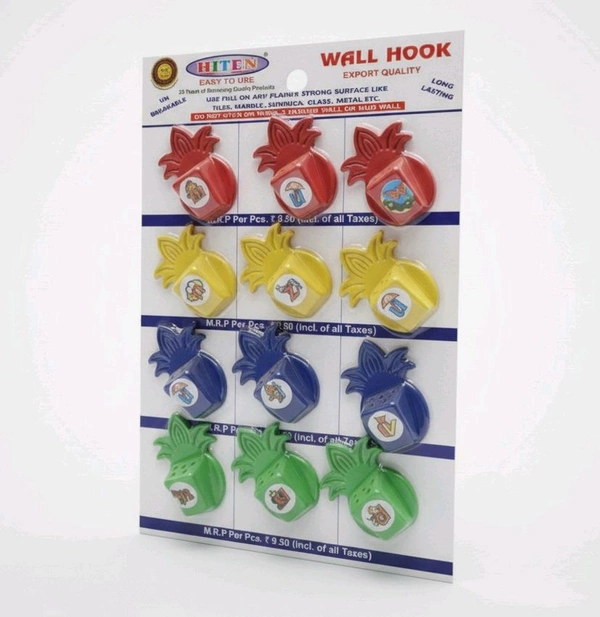 Agarbatti Wall Hook Stand Hiten- Mrp9, Price3/Pcs [Pack of 12pcs]