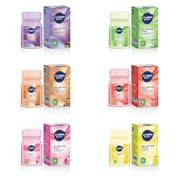 Cosmo Silky Hair Removal Cream- Mrp 40, Price 18/Pcs [Pack Of 3 ]