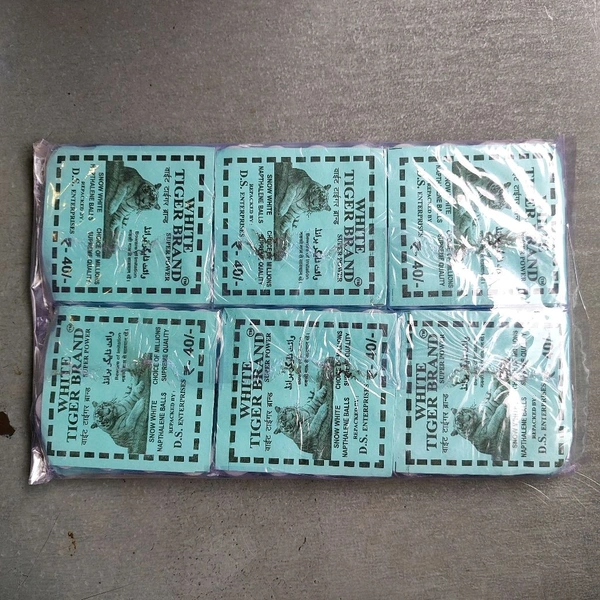 Tiger Naphthalene Bal, Phynel Goli, Damar Goli No.16- Mrp 40, Price12/Pcs [Pack Of 12 ]