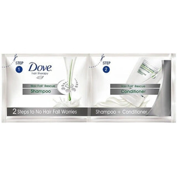 Dove Shampoo Plus Conditioner Sachet- Mrp 5, Price 4.06/Pcs  [Pack Of 16] - 20 Strip
