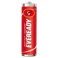 Eveready AA Battery Cell Red- Mrp 18, Price 12/Pcs [Pack of 10pcs] - 10pcs × 6pack