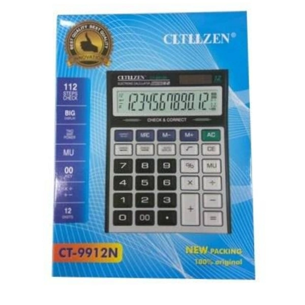 Calculator Tlzion Big CT-912- Price 220/Pcs