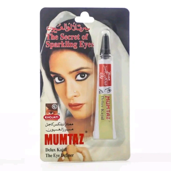 Mumtaj Deluxe Kajal Black Packing