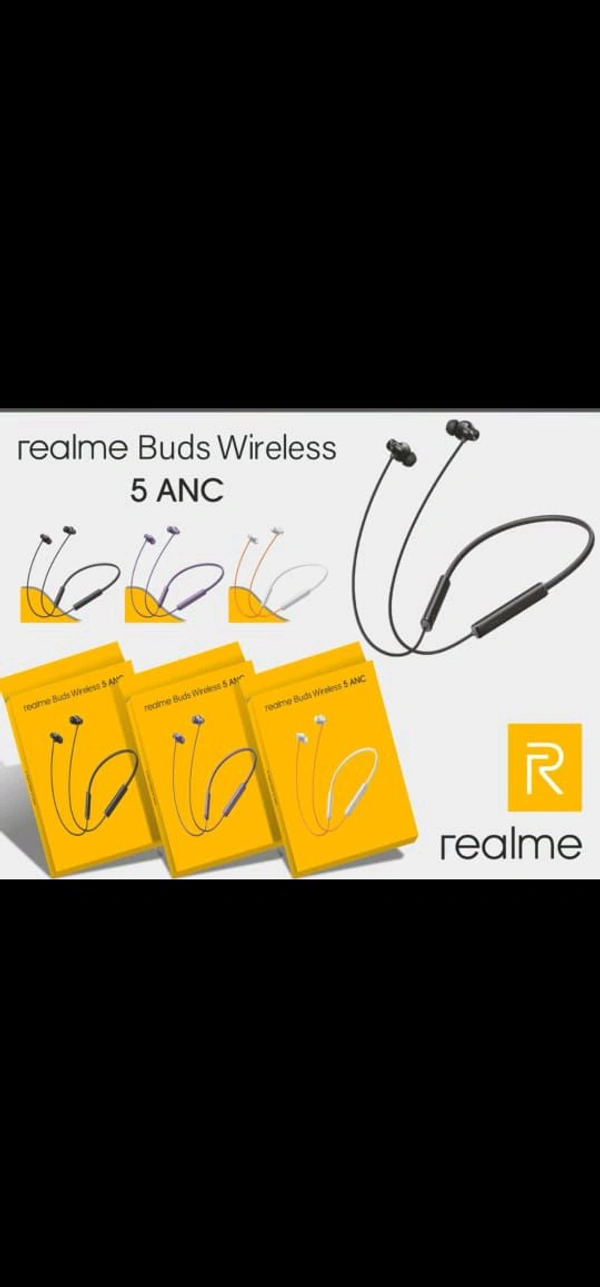 REALME BUDS WIRELESS 5 ANC IMPORTED NECKBAND