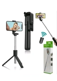 R1 Bluetooth Selfie Stick with Tripod Compatible 63 cm