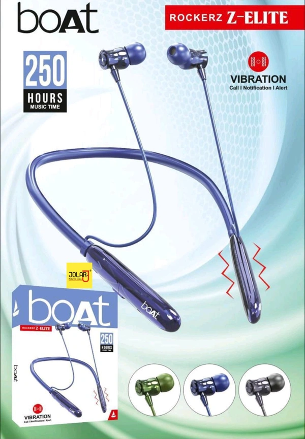 BOAT ROCKERZ Z-ELITE NECKBAND WITH VIBRATION 250 HOUR BATTERY BACKUP β
π«β¨