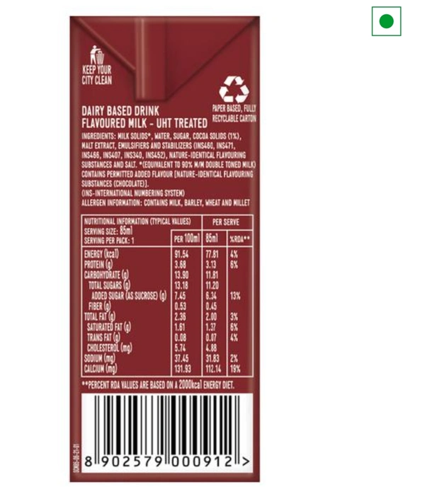 Parle agro SMOODH - 85ml