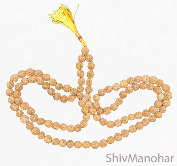 Rudraksha Mala / Rudraksha rosary (bead size 9mm-10mm)