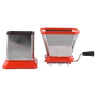 0084 Stainless Steel Vegetable Cutter Chopper (Chilly Cutter)