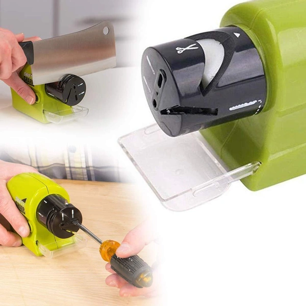 0135 Cordless Motorized Knife Blade Sharpener Tool