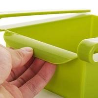 0160 Fridge Space Saver Organizer Slide Storage Racks Shelf (1 pcs)