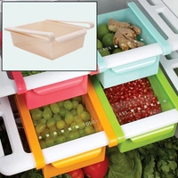 0160 Fridge Space Saver Organizer Slide Storage Racks Shelf (1 pcs)