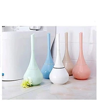 0223 -2 in 1 Plastic Cleaning Brush Toilet Brush with Holder