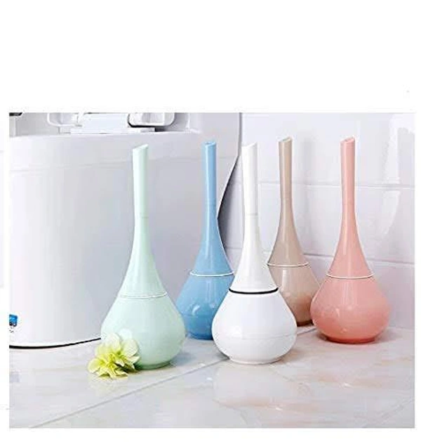 0223 -2 in 1 Plastic Cleaning Brush Toilet Brush with Holder
