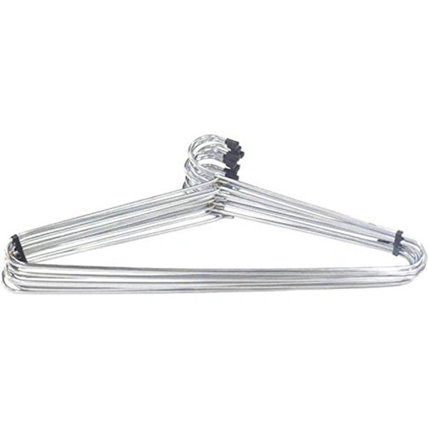 0230 Stainless Steel Cloth Hanger (12 pcs)