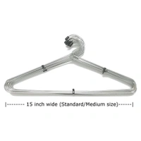 0230 Stainless Steel Cloth Hanger (12 pcs)