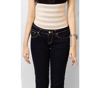 0256 2 Hooks Waist Trimmer Belt Shaper Cincher Trimmer Body shape - (L)