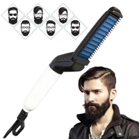 0348 Men s Beard and Hair Curling Straightener (Modelling Comb)