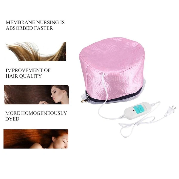 0352 Thermal Head Spa Cap Treatment with Beauty Steamer Nourishing Heating Cap