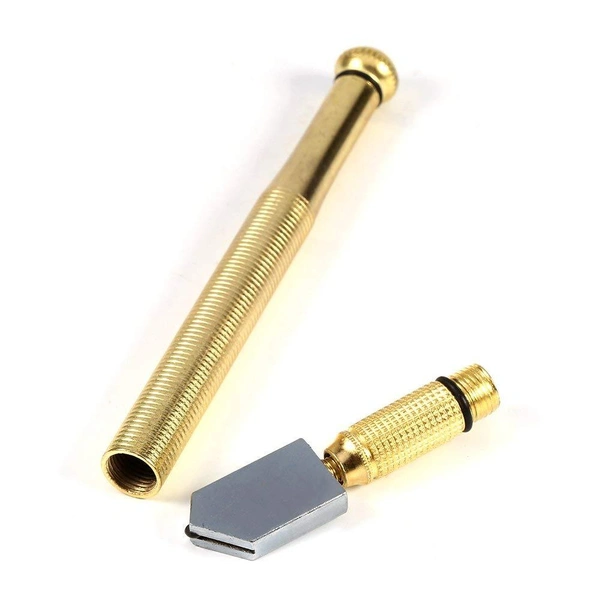 0458 Metal Glass Cutter, Gold