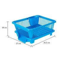 0607 Plastic Sink Dish Drainer Drying Rack