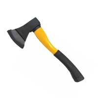 0641A Fiberglas s Body Rubberised Handle Wood Cutting Axe