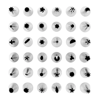 0812 Cake Decorating Nozzle Set, For Bakery