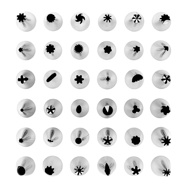 0812 Cake Decorating Nozzle Set, For Bakery