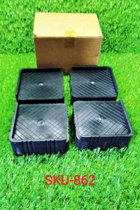 0862 Refrigerator base Stand 4pcs, Washing Machine Stand, Furniture Base Stand, Fridge Stands