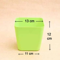 1192 Flower Pots Square Shape For Indoor/Outdoor Gardening