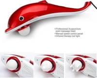 1221 Dolphin Handheld Body Massager to Aid Pain and Stress